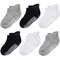 CozyWay Toddler Socks With Grippers Non Slip Ankle Grip Socks for Girls and Boys Soft Comfy Cotton - 3T-5T Unisex Black, Gray, White - 6 Pack